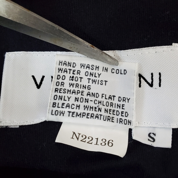 VITTADINI Sport Womens Snap Button Blue Sweatshirt Sweater Size S - Picture 7 of 8